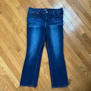 Maurices Blue Bootcut Women’s TALL Distressed Jean